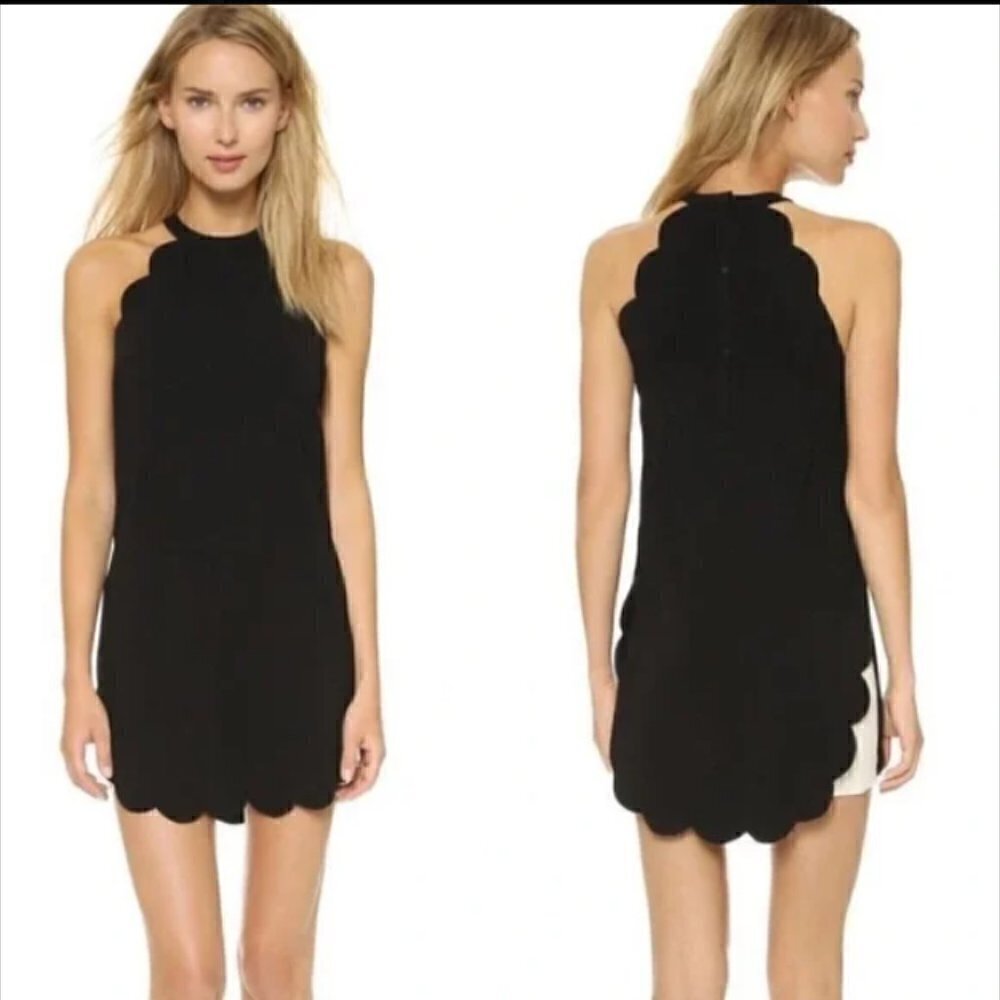 A.L.C Alexis Halter Obsidian Dress